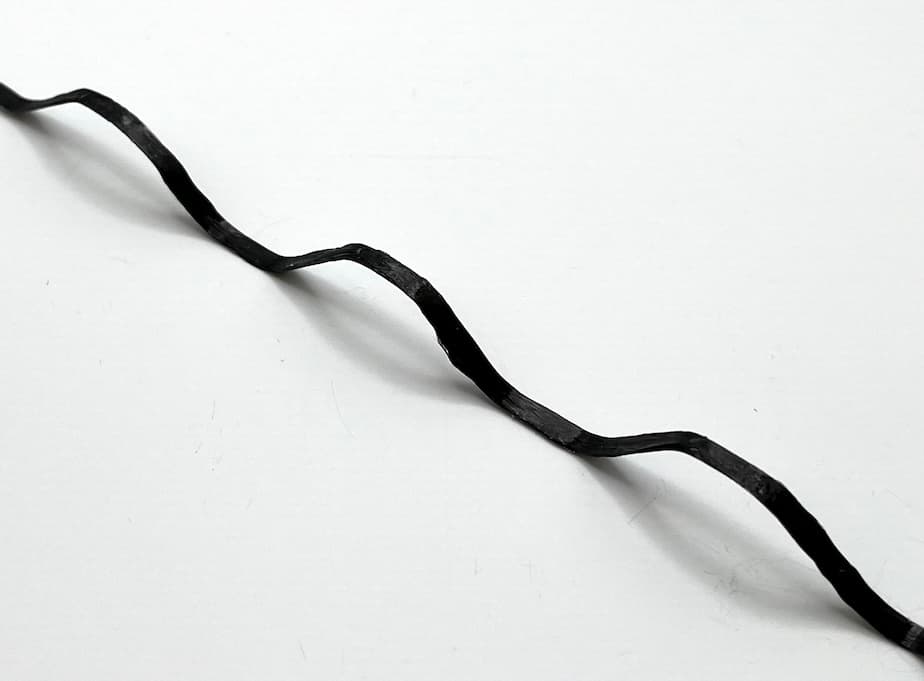 Support-free printing of continuous fiber composites